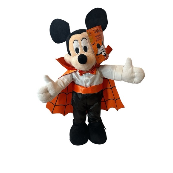 New Disney Halloween Mickey and Minnie Mouse Spooky Decoration Push 21 In - Picture 2 of 7
